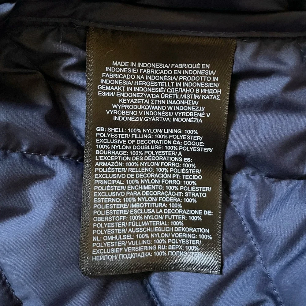 The North Face Men’s ThermoBall Eco Navy Jacket - Picture 7 of 9